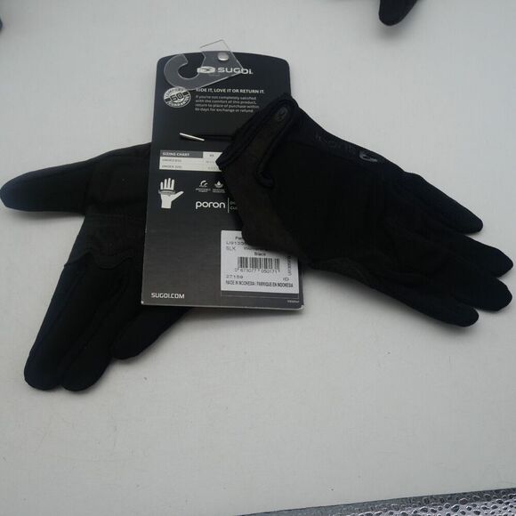 NEW Sugoi Performance Full Glove Women's Small Black Cycling - Picture 2 of 6